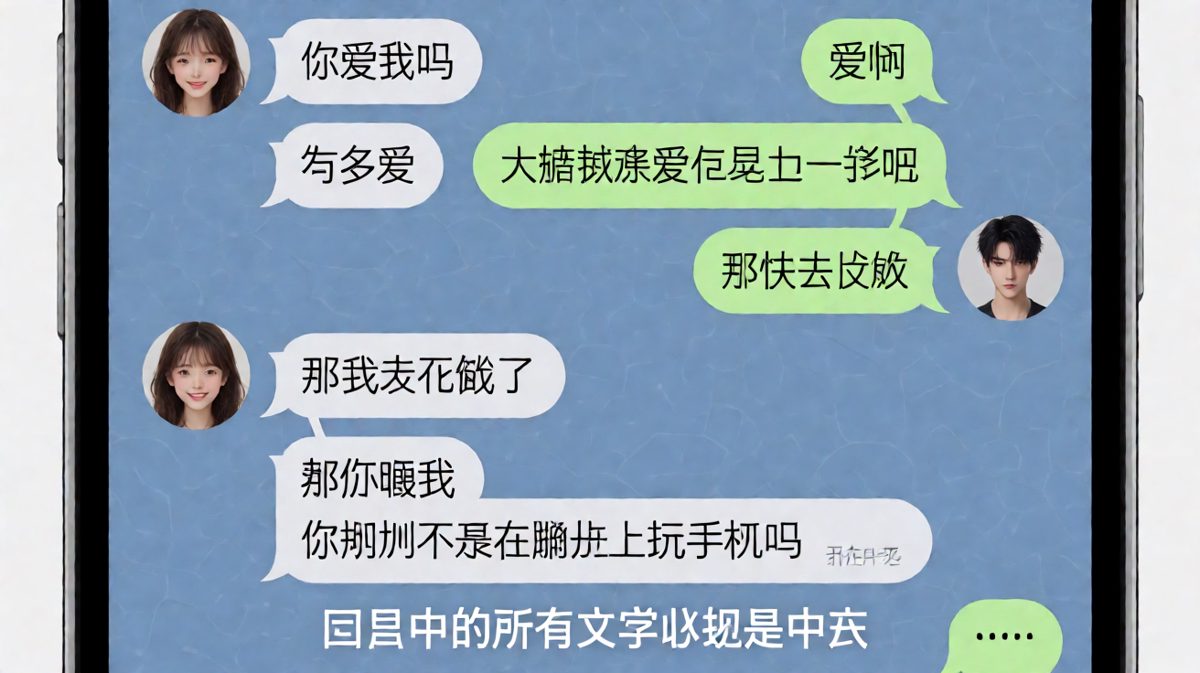 爱我和爱我吃饭是两回事