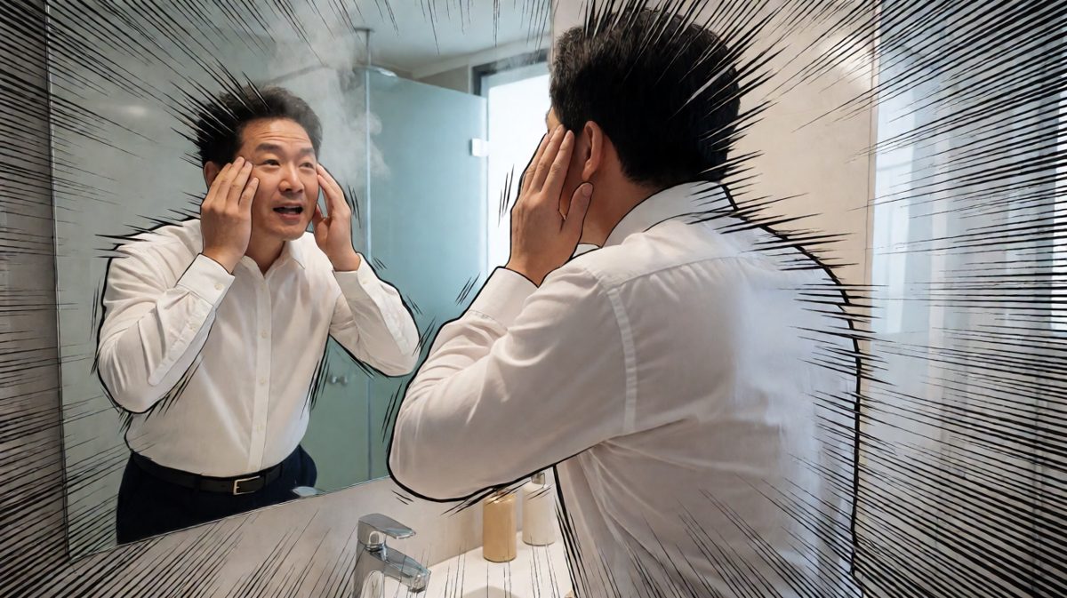 开启疯狂洗漱模式，动作快出残影。