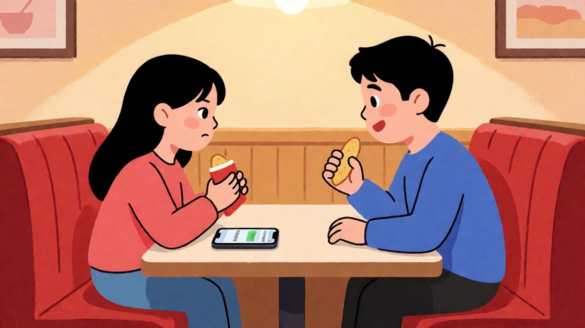 我们分手吧——然后分了我的零食