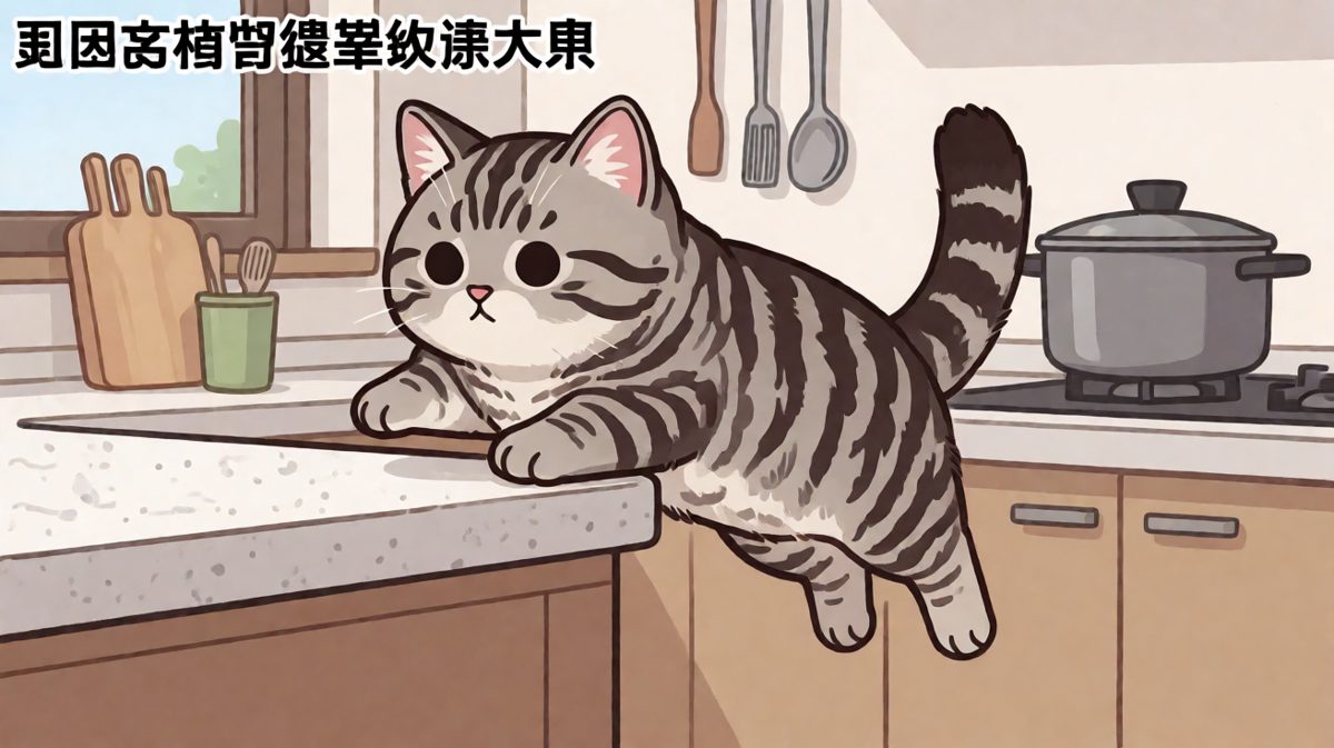 猫：我只是想看看……我不是在坠机！