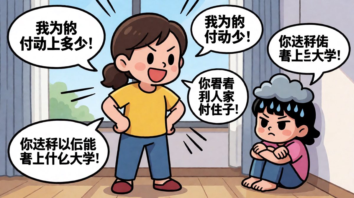 爱的教育，字字诛心。