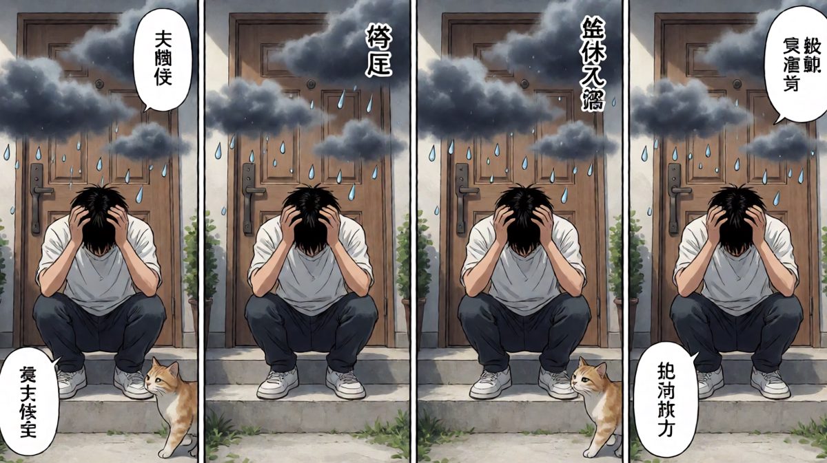 蹲在门口的我，失去了灵魂