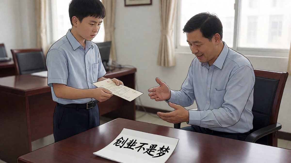 小李递交辞职信想逃离公司，老板却说自己也早想走，拉他一起创业，命运的齿轮突然开始反转。