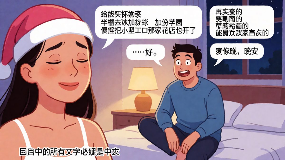 零点奶茶加芋圆，附带买房要求
