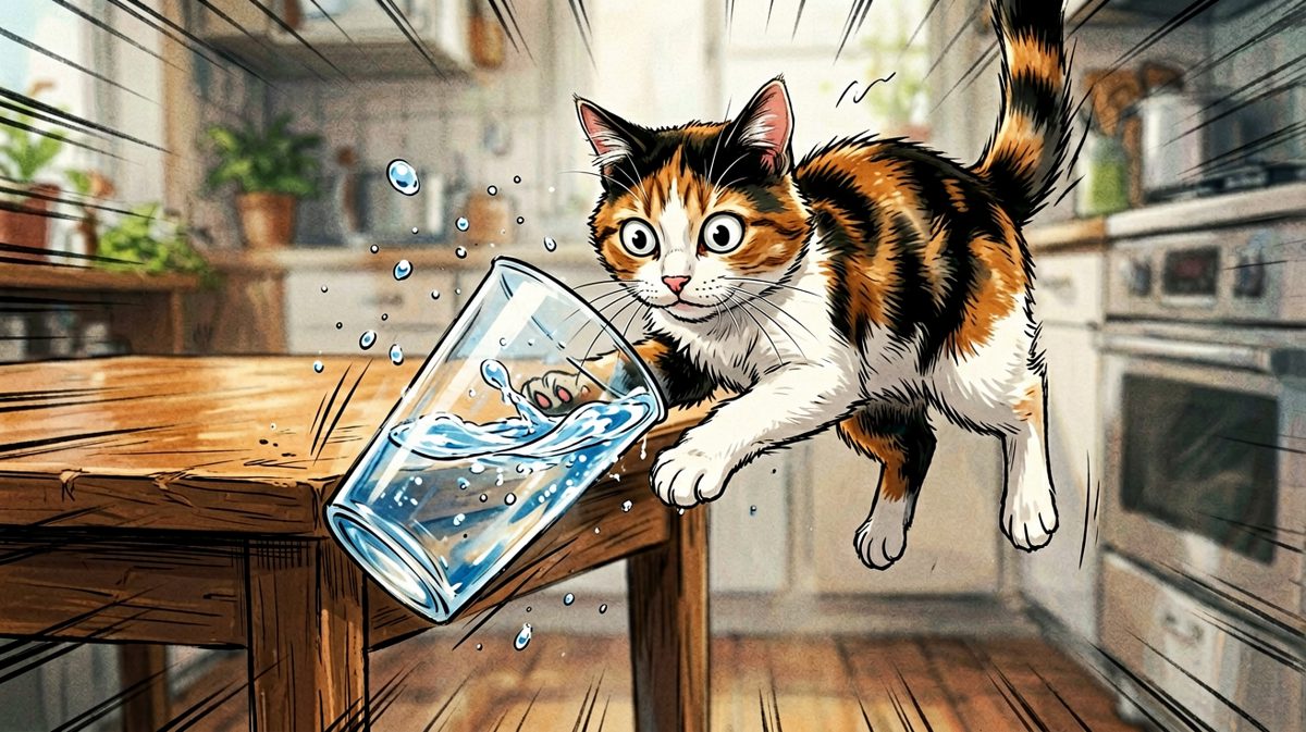 猫：我控制不住这该死的好奇心