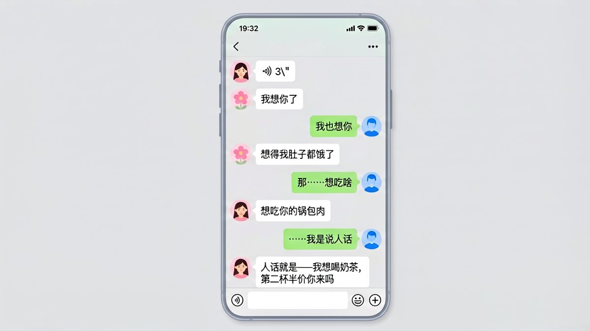 深情表白秒变奶茶局，恋爱里的转折总是猝不及防
