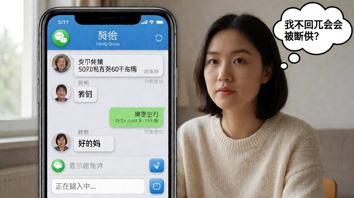 家族群的60秒语音，是当代年轻人的噩梦