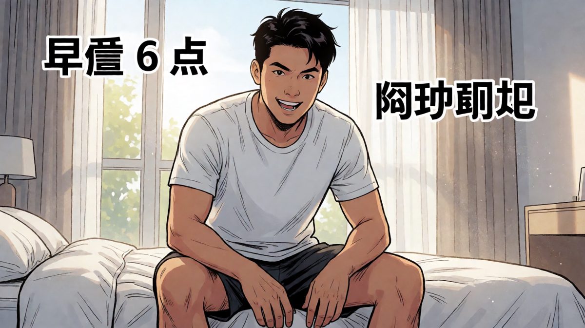 格一：雄心勃勃的早起宣言