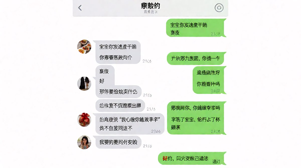 套路反被套路——男生用逻辑打败魔法的聊天记录