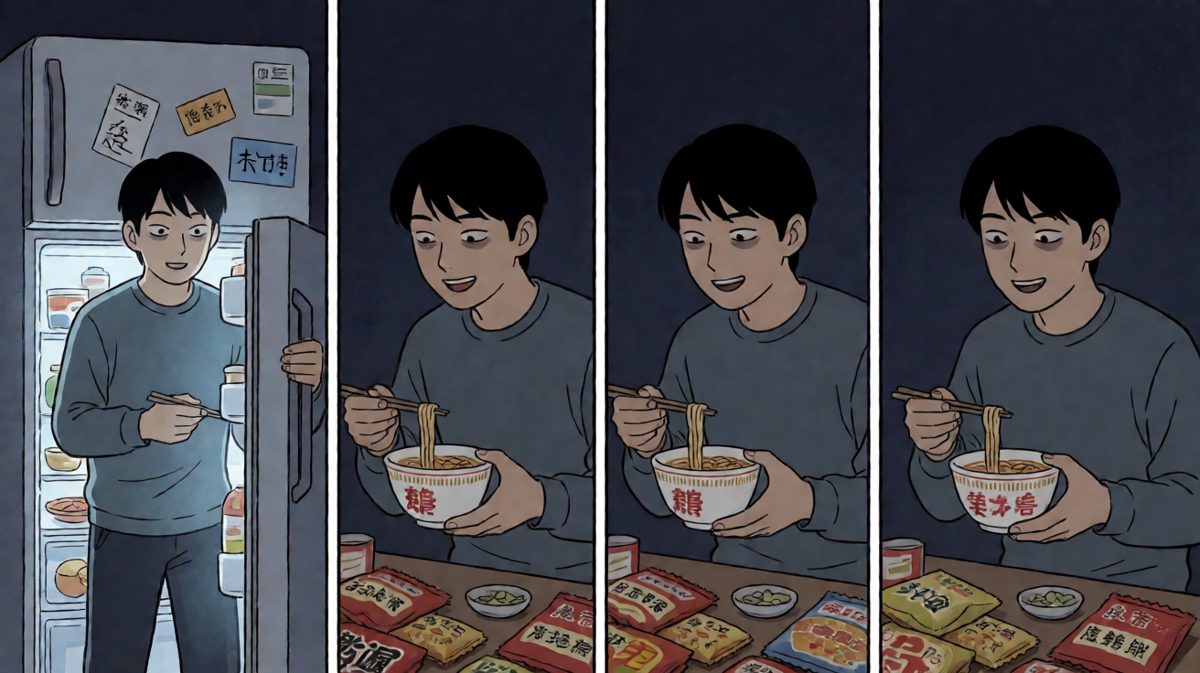 凌晨一点，与冰箱的正面交锋