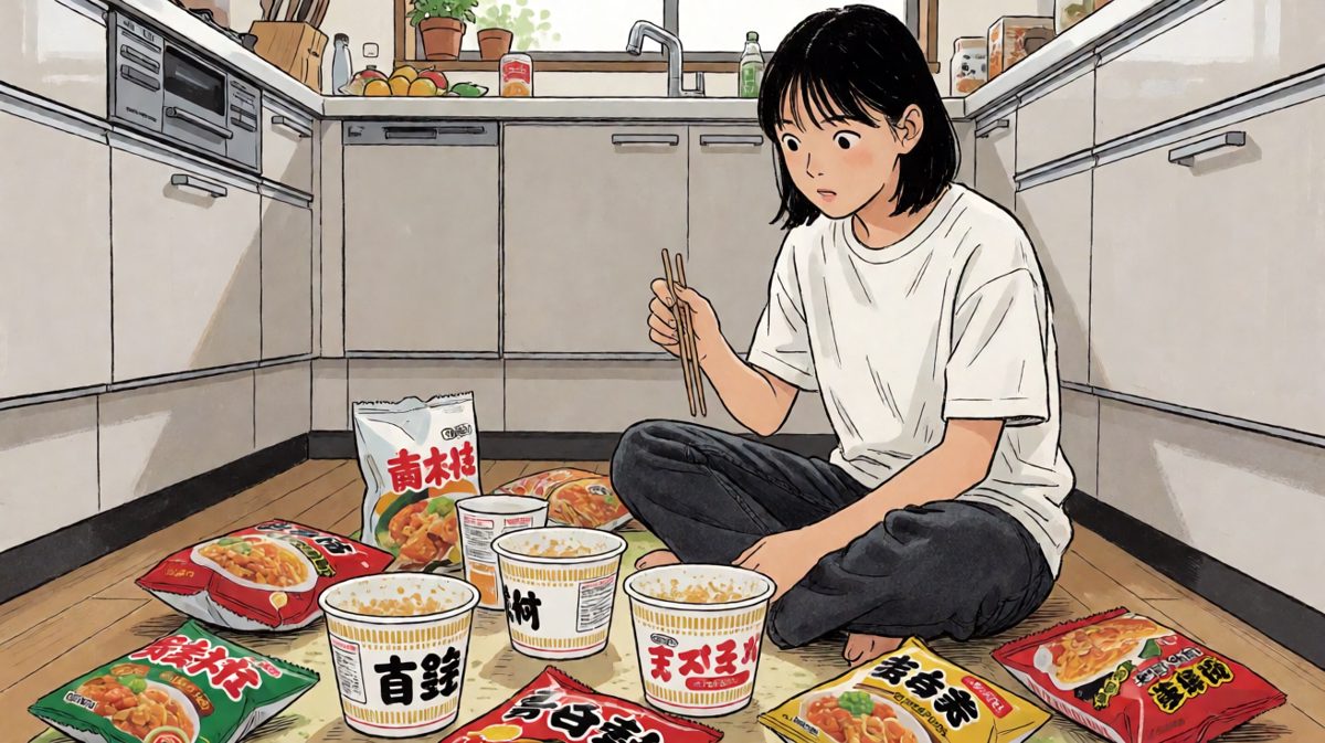 边吃边告诉自己'明天再减'