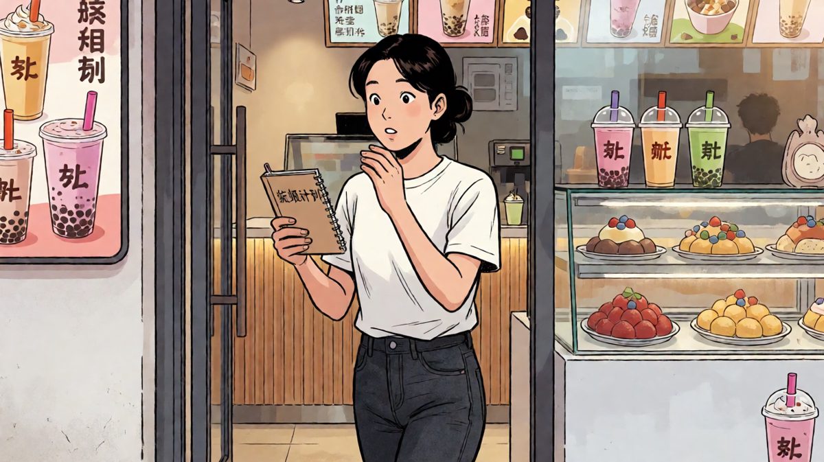 第三天：奶茶店的致命诱惑