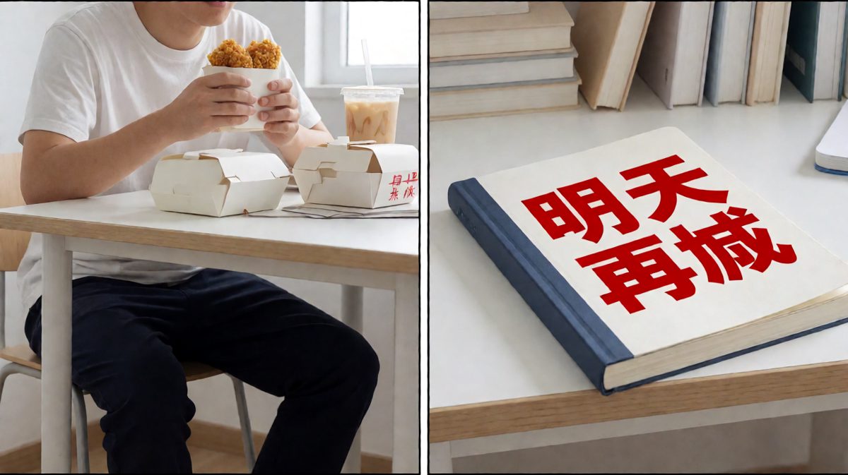 一顿操作后，减肥计划彻底作废。