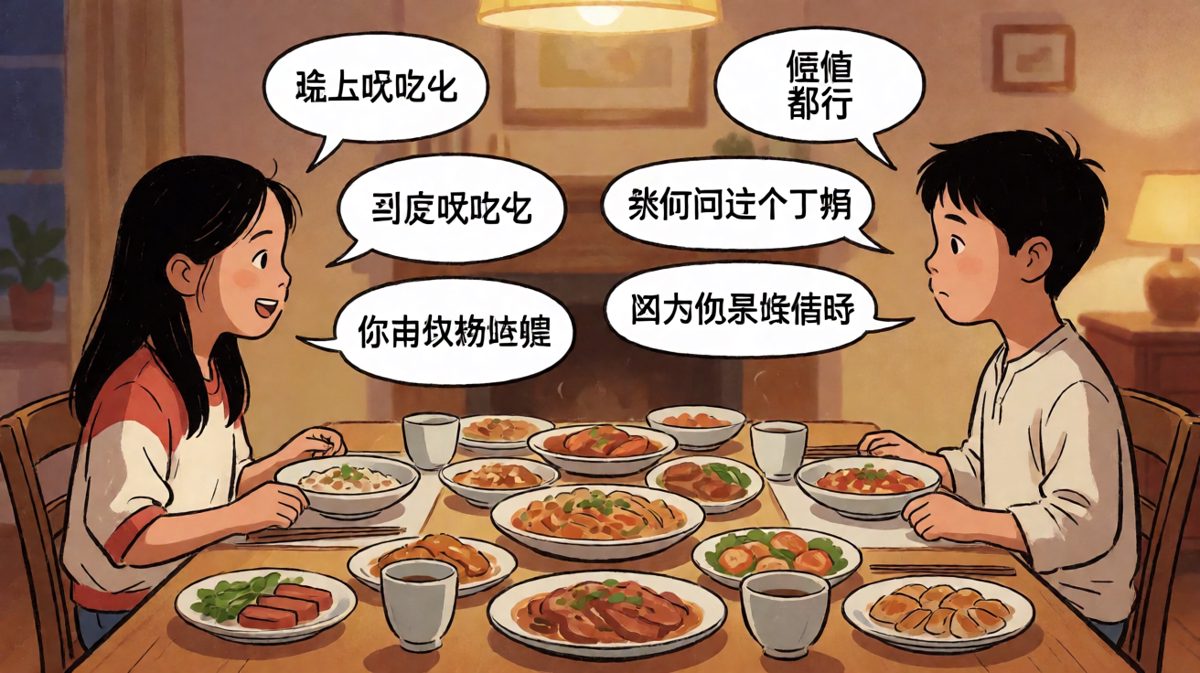 男生被'随便'坑了整整七轮，最后发现'随便'才是答案