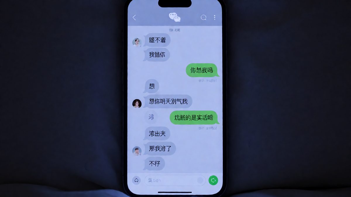 深夜真心话，越说越错越错越睡不着
