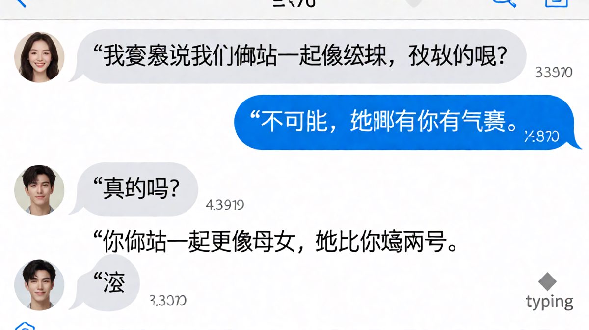 直男嘴里的彩虹屁变成了催命符
