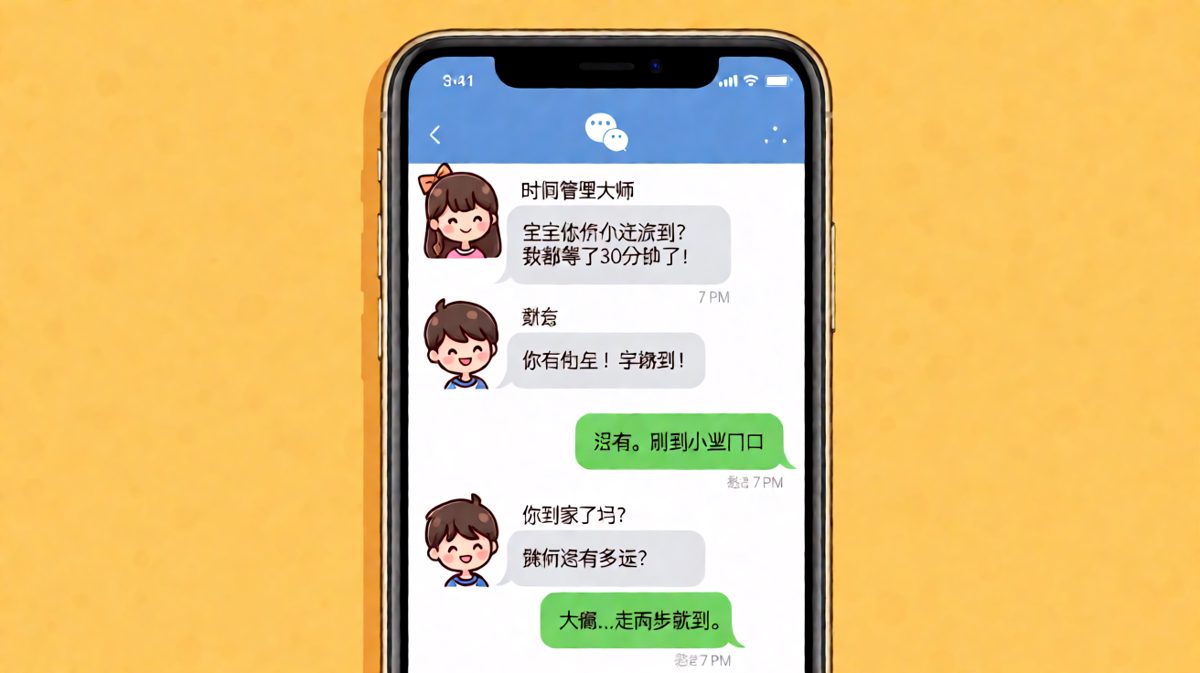 走两步就是到家门口