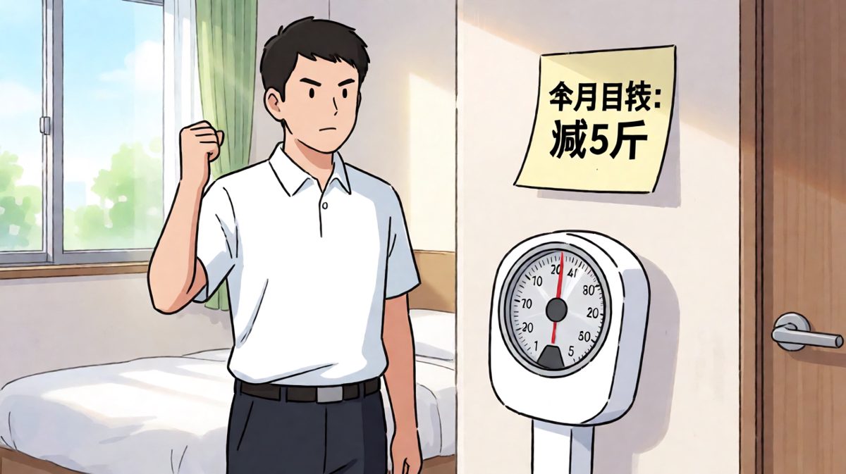 立下flag，今日开始减肥！