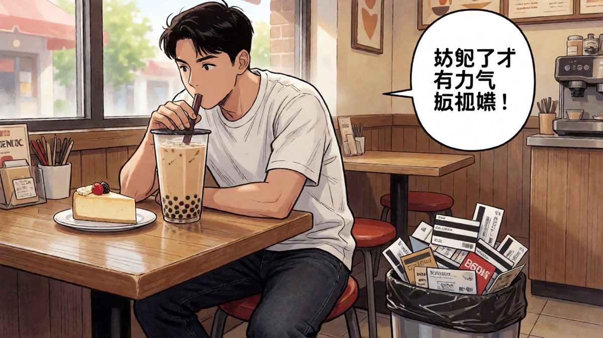 减肥？不存在的，奶茶才是我真正的信仰。