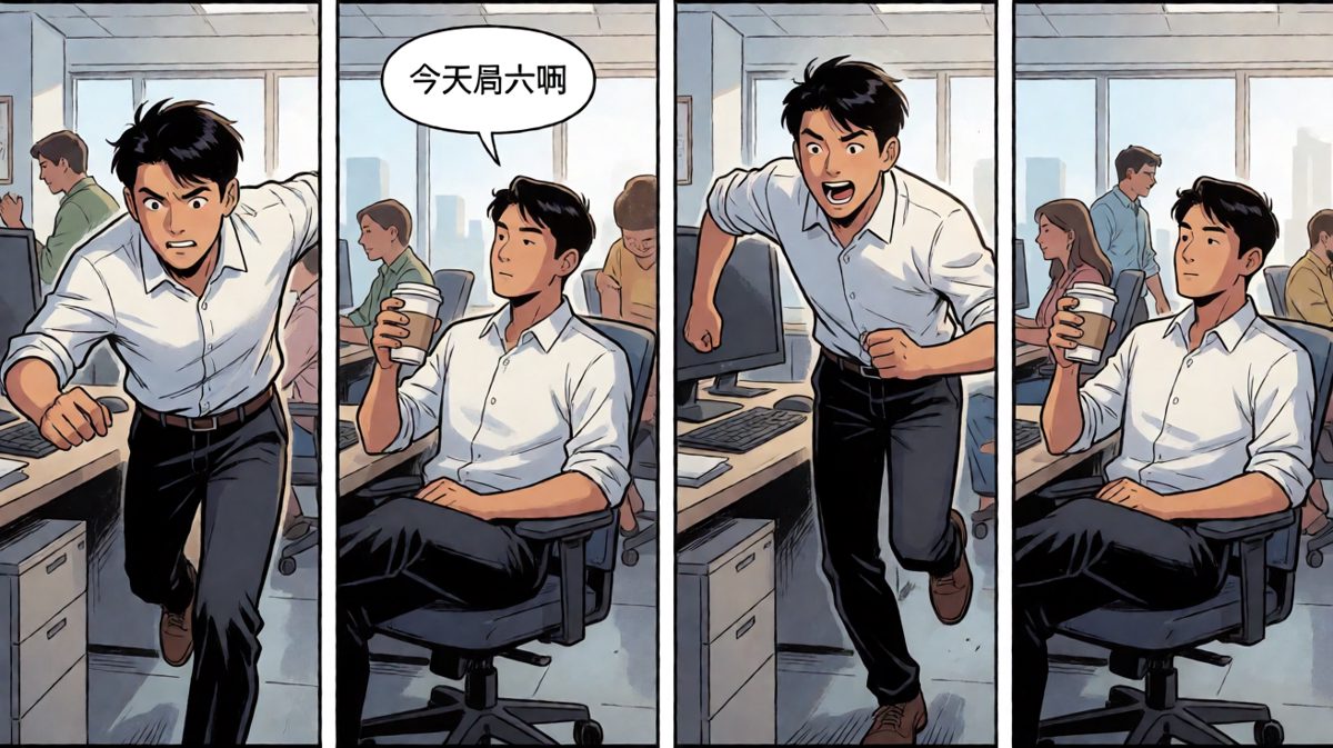 周六？！那我白拼命了……