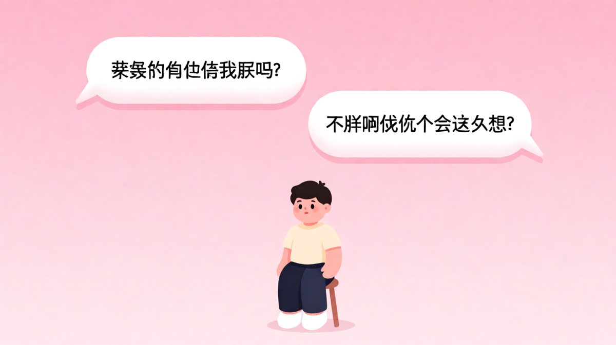 男友在「胖不胖」终极送命题中极限走钢丝，最终靠一句「腿」化险为夷。