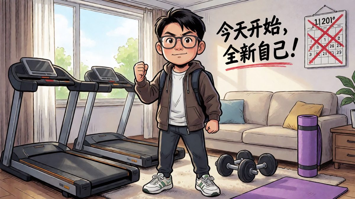 励志第一天，装备买齐全，气场两米八