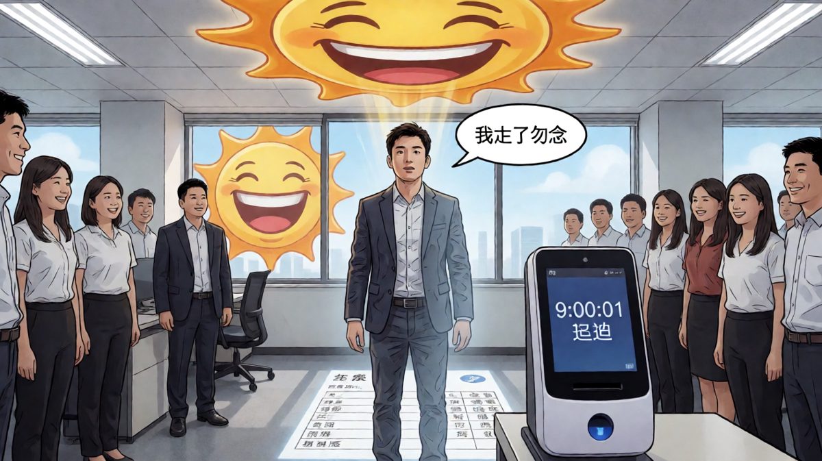 迟到后的灵魂出窍