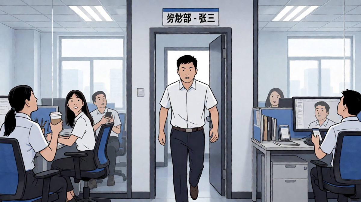 格子4：到公司了，但卡住了