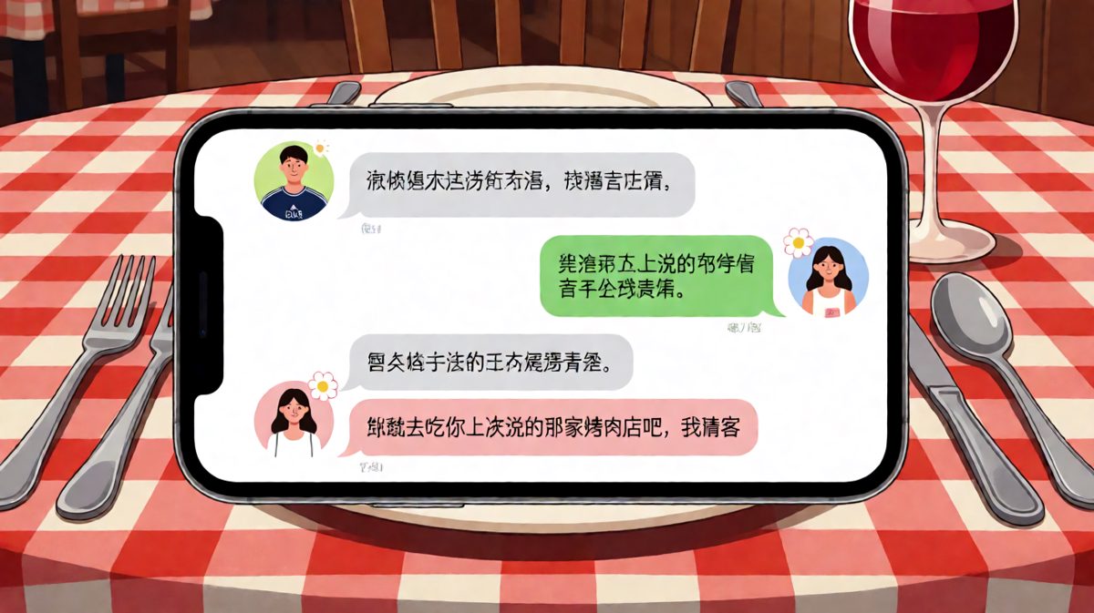'随便'是两个字的爱情杀手，直到女方突然大方请客——反转来了。