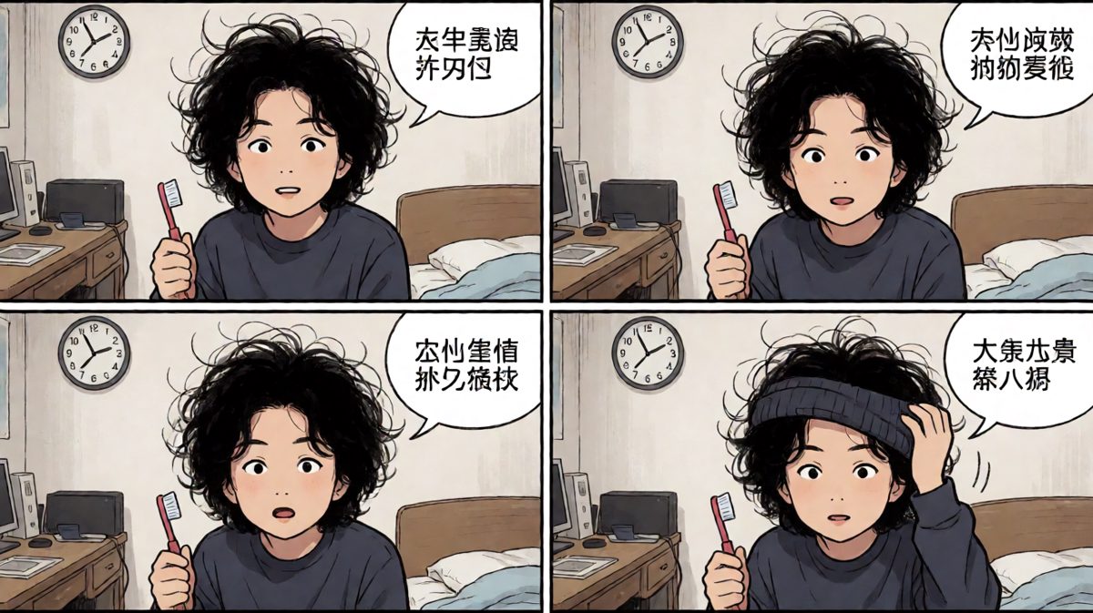 一觉醒来……完了！时间！
