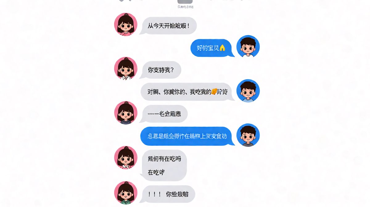 减肥flag被男友用美食精准摧毁的一刻