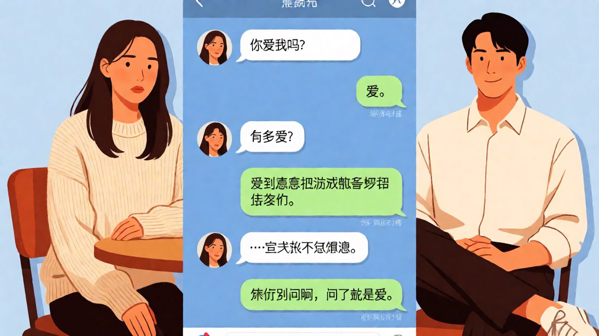 「别问，问了就是爱」——男生反套路满分