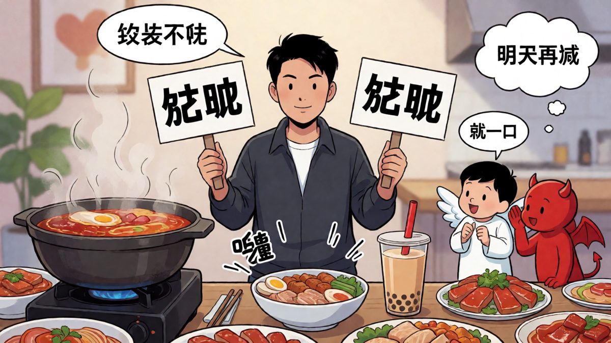 减肥计划：从明天开始，永远从明天开始