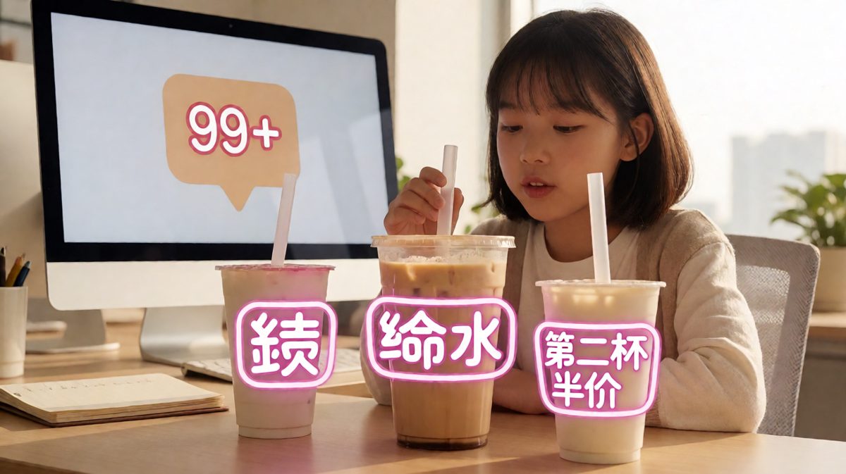 工作可以不做，奶茶必须到手