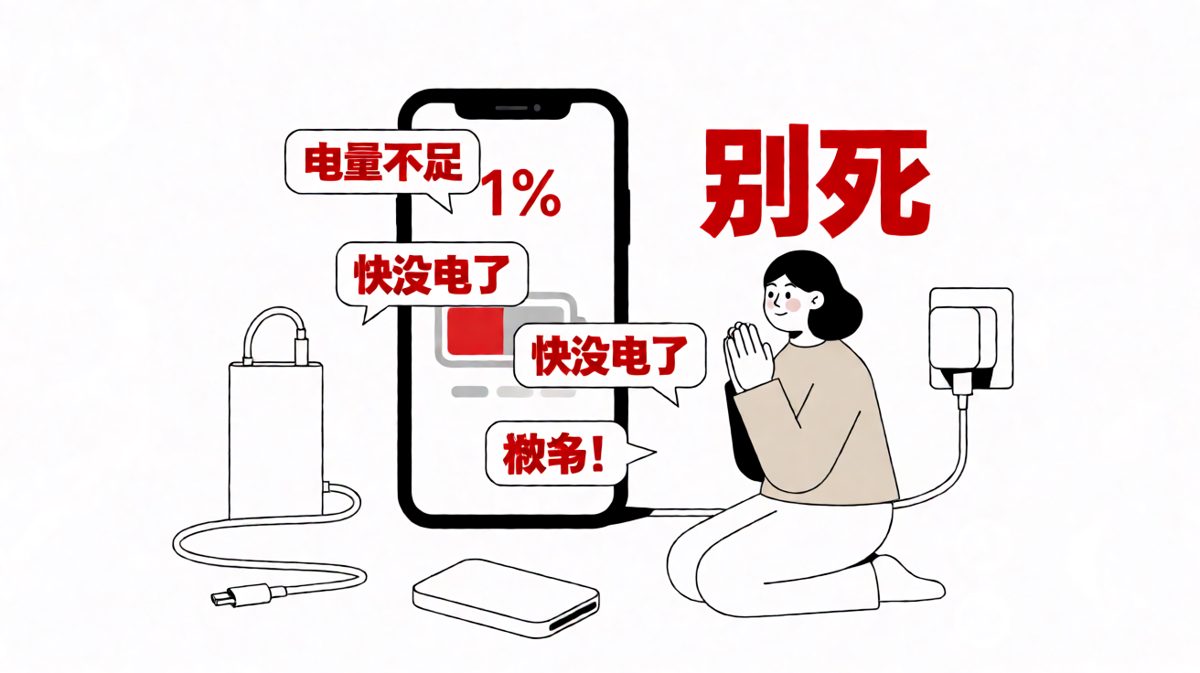 电量1%的我：比生命还脆弱的时刻