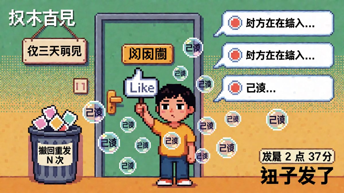 朋友圈已读不回，是我最大的社交恐惧