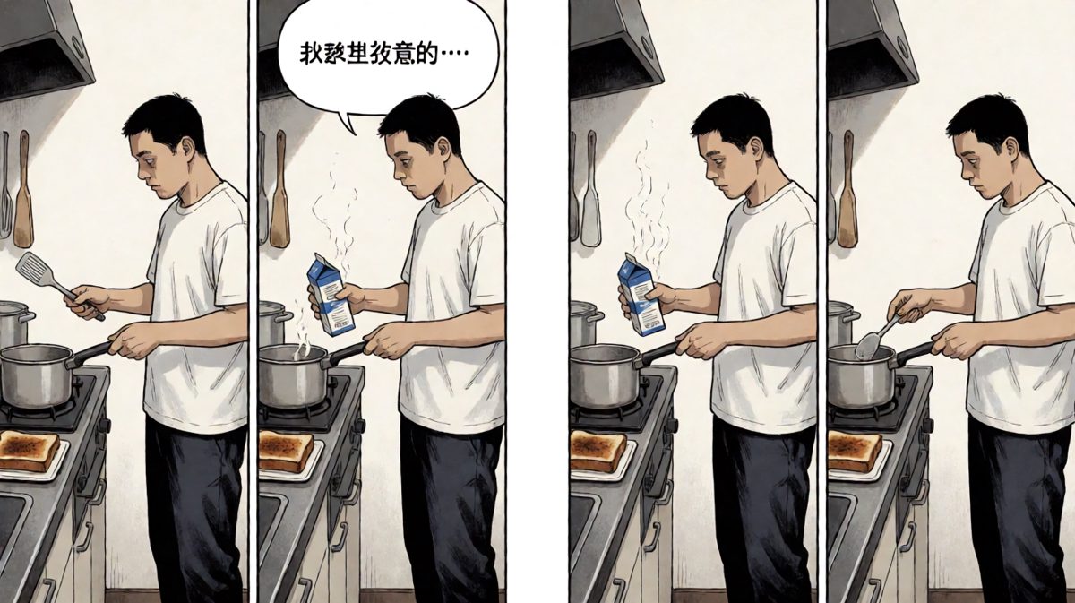 做份早餐而已，怎么炸成这样