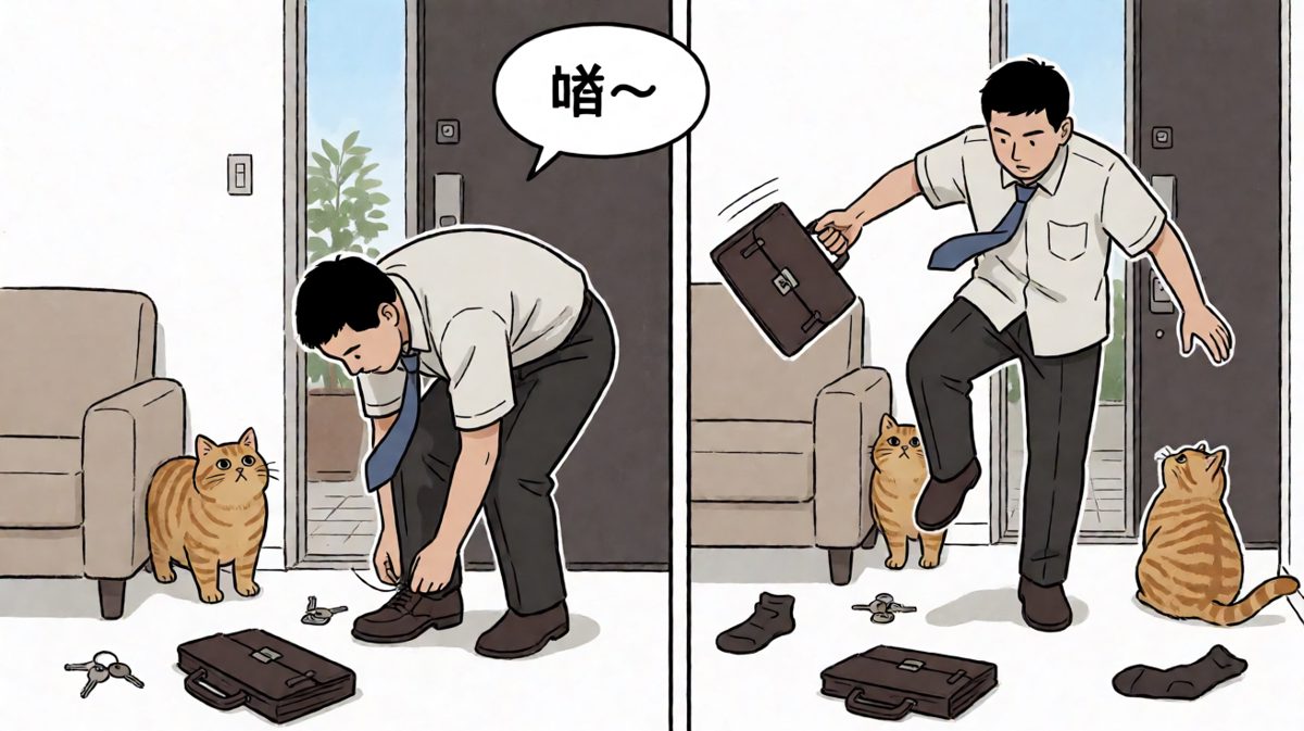猫：你居然敢在我面前提上班两个字