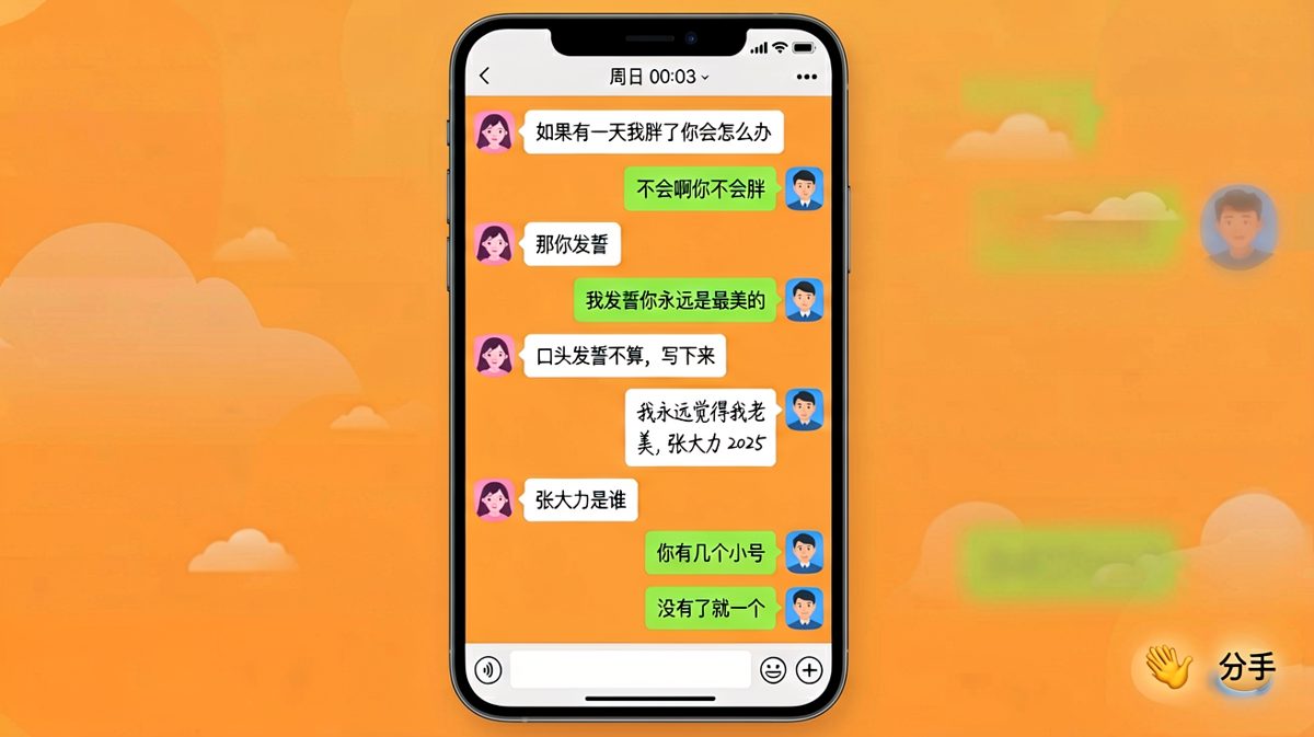 一句「小号」，直接把发誓变成了遗书。