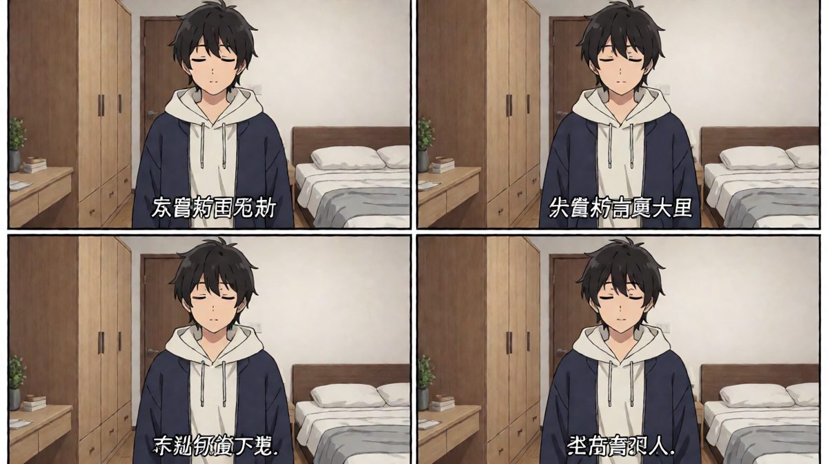 睡到灵魂出窍，衣服都没看清就套上了