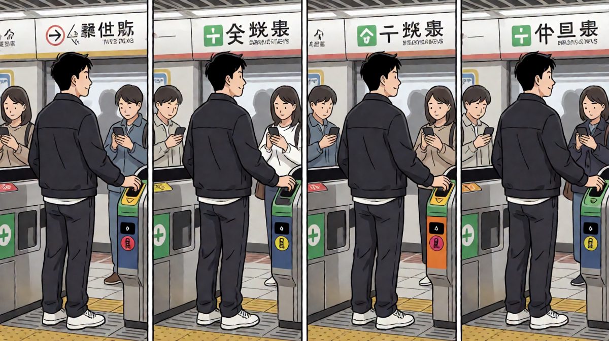 毫无察觉地走向公司，自信满满
