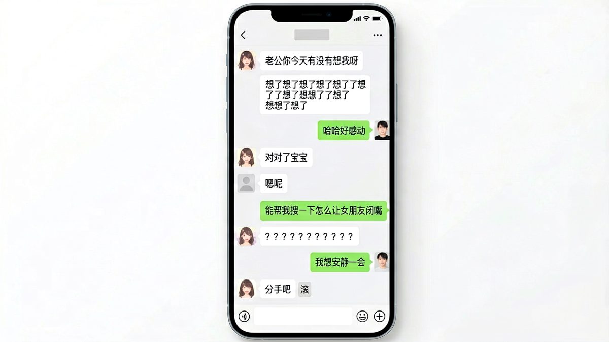 话痨属性暴露，一秒从甜蜜变'分手'