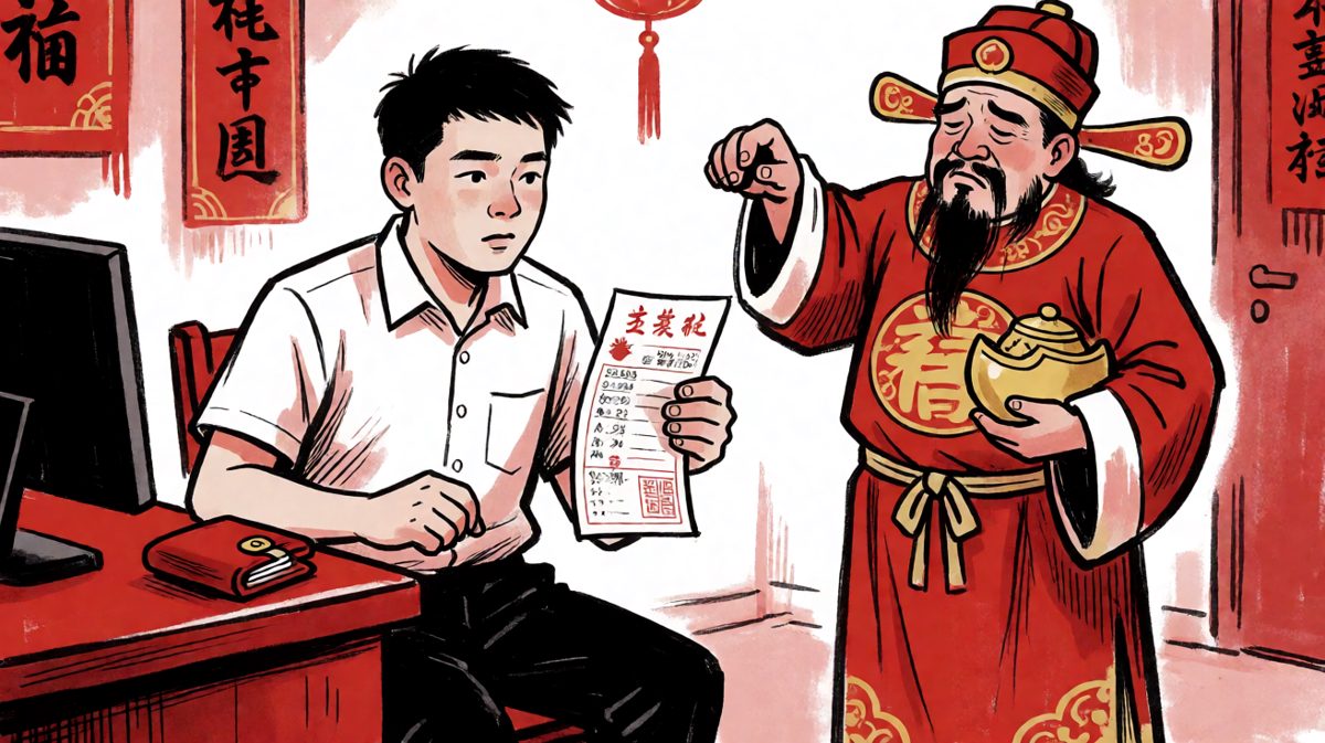 工资就像大姨妈，一个月来一次，一周就没了
