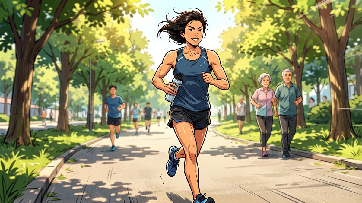跑到一半，被街角的烧烤摊勾走了魂……