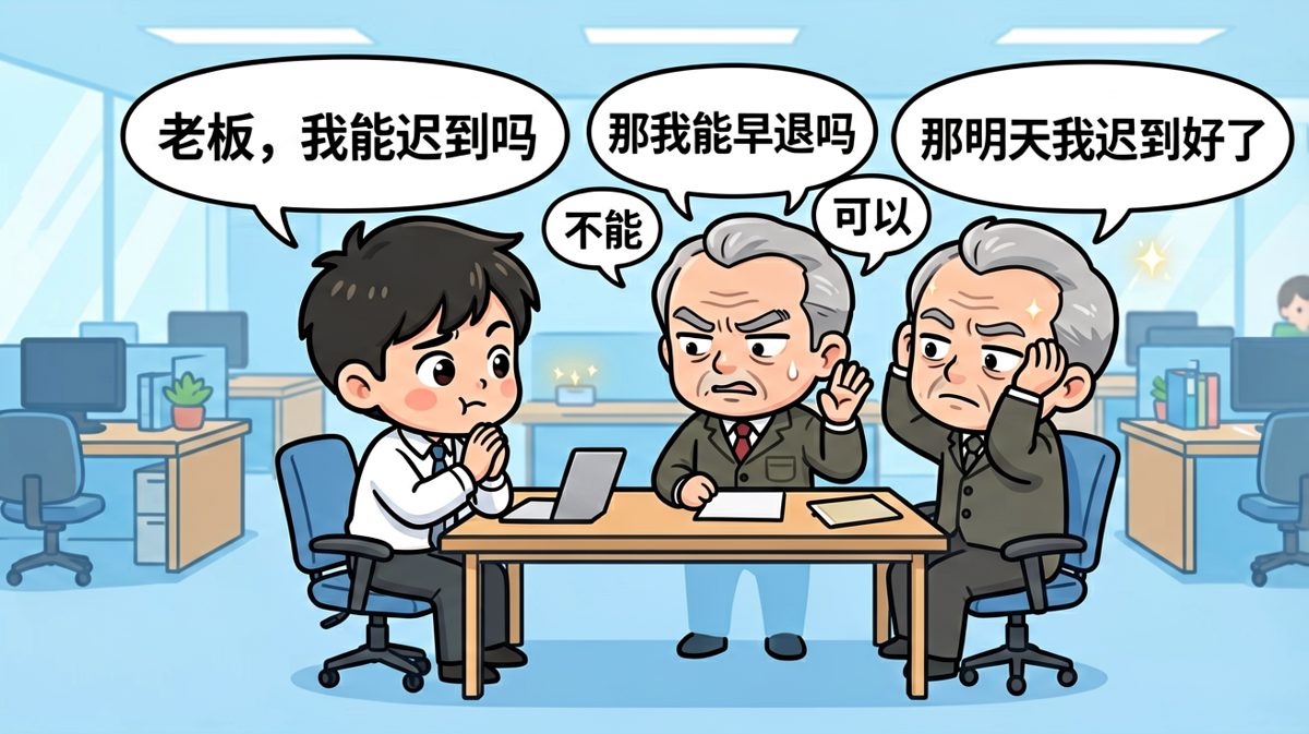 逻辑闭环的反向操作，老板被套路到崩溃