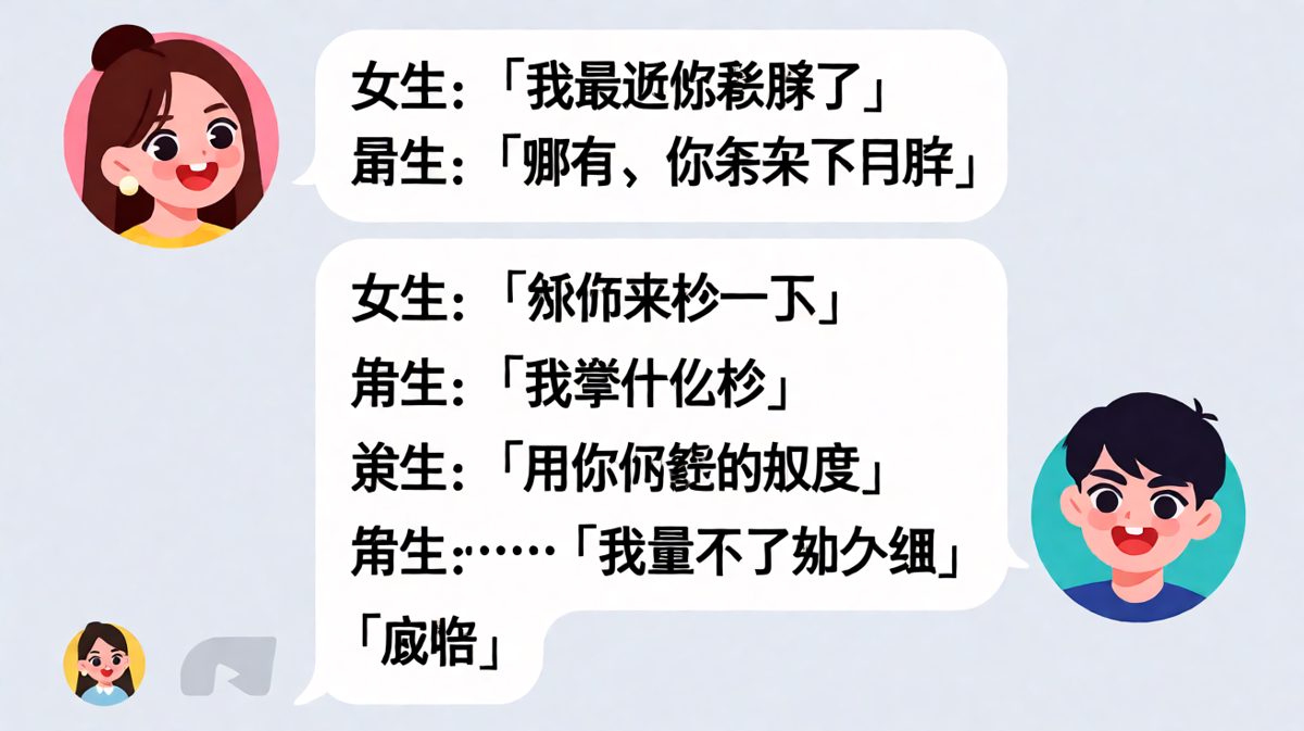 土味情话满分但执行能力为零的男友