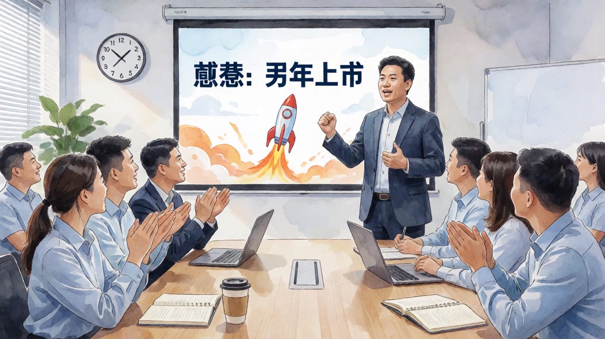 老板画饼'明年带大家上市'，员工热血沸腾，结果公司其实是一家'上市的凉拌菜铺'
