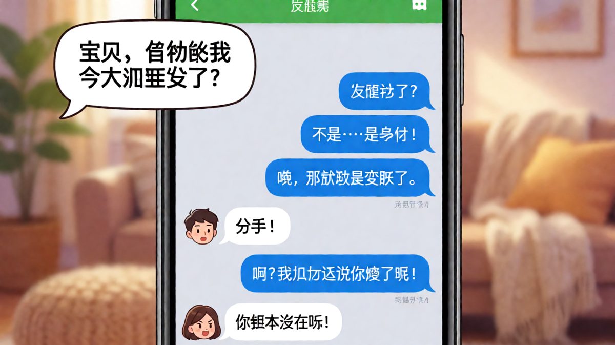 男友秒变直男答题，一秒触发分手危机