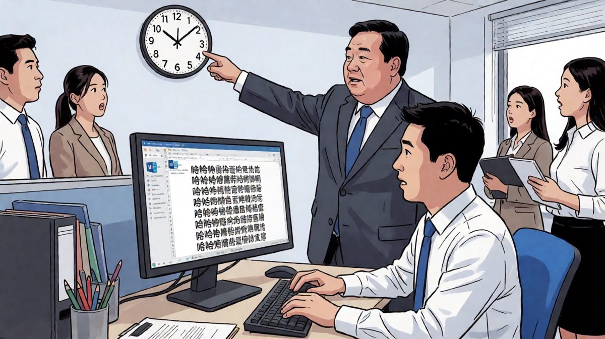 老板：你来上班是不是为了讨薪的？