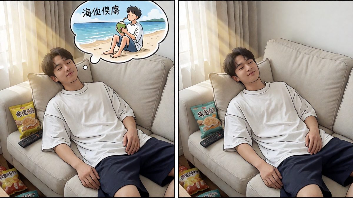 梦里什么都有，海边度假真香~